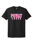 Unisex Tshirt-Poway Cheer-Breast Cancer